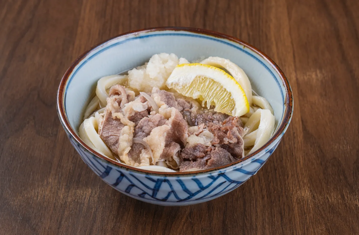 肉ぶっかけうどん